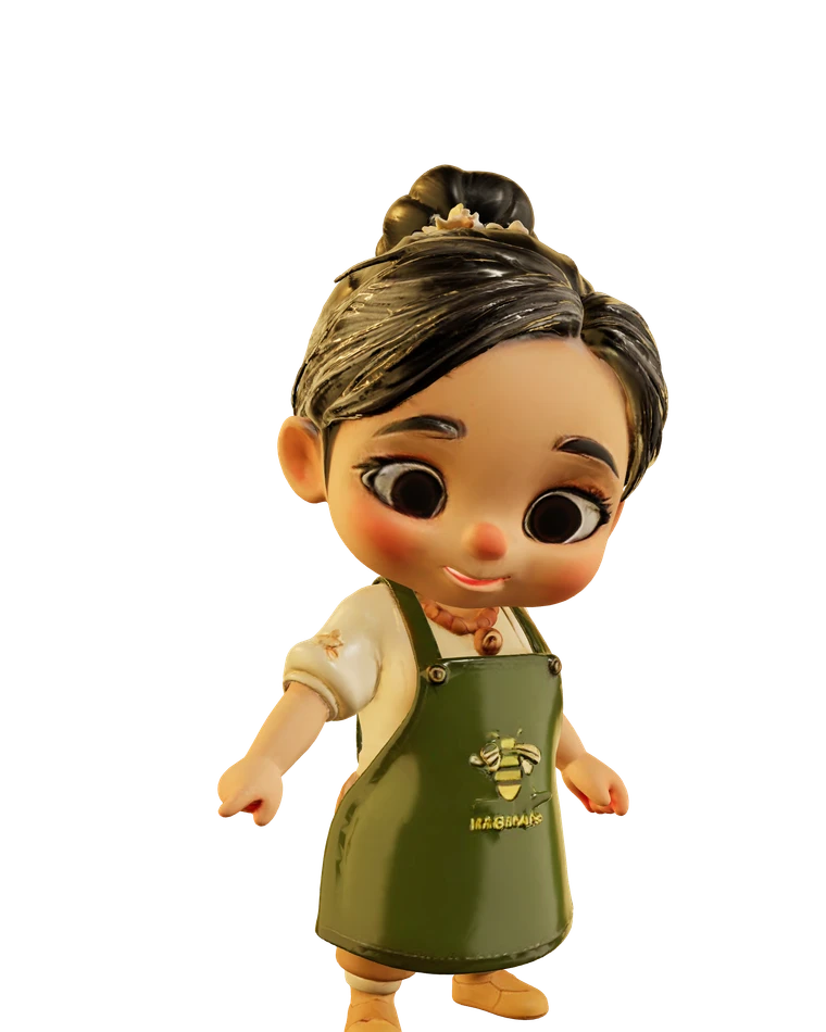 Mielerina, la abuela mielera de MABA, en 3D